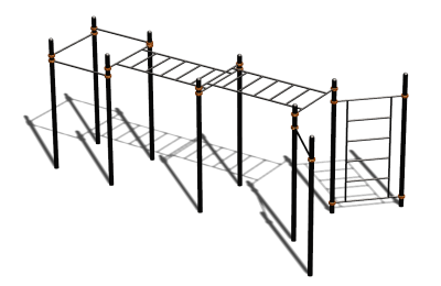 Спортивный комплекс воркаут ВС-118 в Геническе