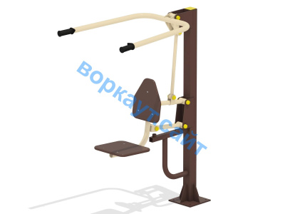 Уличный тренажер "Тяга сверху" УТ 001 в Геническе