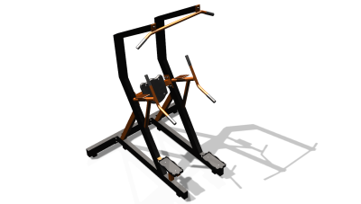 Силовой уличный тренажер  "Комбинированный станок"  УТ416 в Геническе