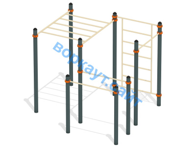 Спортивный комплекс воркаут ВС-48 в Геническе
