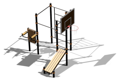 Спортивный комплекс воркаут ВС-155 в Геническе