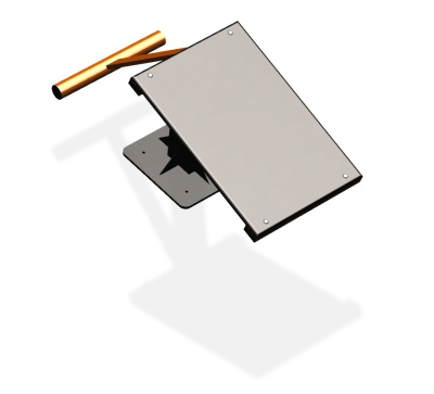 Уличный тренажер "Скамья для пресса" УТ 121 в Геническе