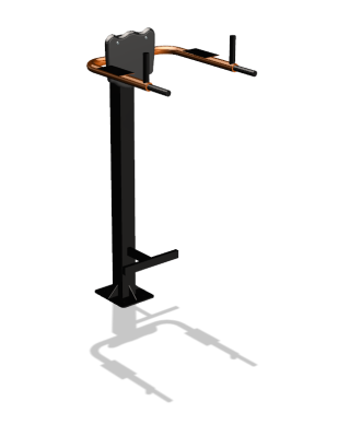 Уличный тренажер «Брусья-пресс» УТ 109 в Геническе