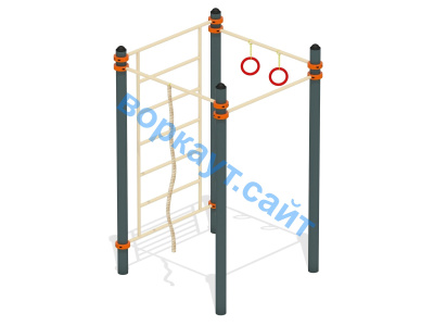 Воркаут комплекс ВC-18 в Геническе Воркаут комплекс ВC-18 в Геническе