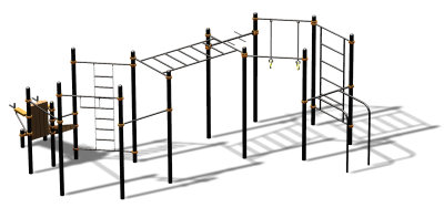 Спортивный комплекс воркаут ВС-86 в Геническе