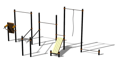 Спортивный комплекс воркаут ВС-90 в Геническе