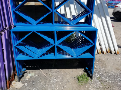 Ограждение площадки МАФ 5001 в Геническе