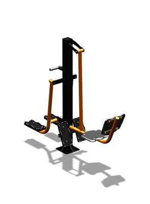 Уличный тренажер "Жим ногами Шпагат" УТ315 в Геническе