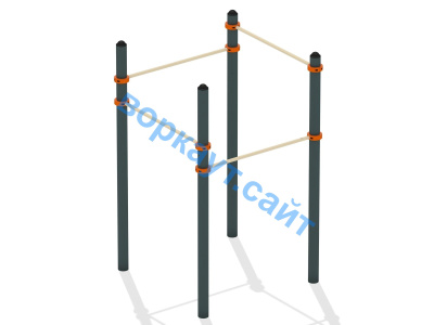 Турник четырехуровневый ВС-11 в Геническе